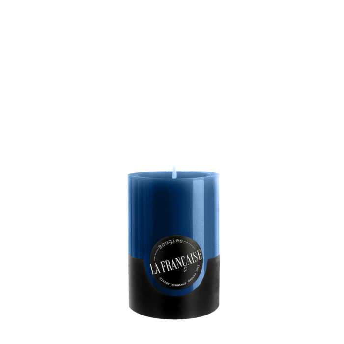 Bougies La Francaise - Small Pillar Candle - Blue